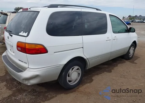1998 Toyota Sienna Xle из США, поврежденный, VIN 4T3ZF13C3WU077919